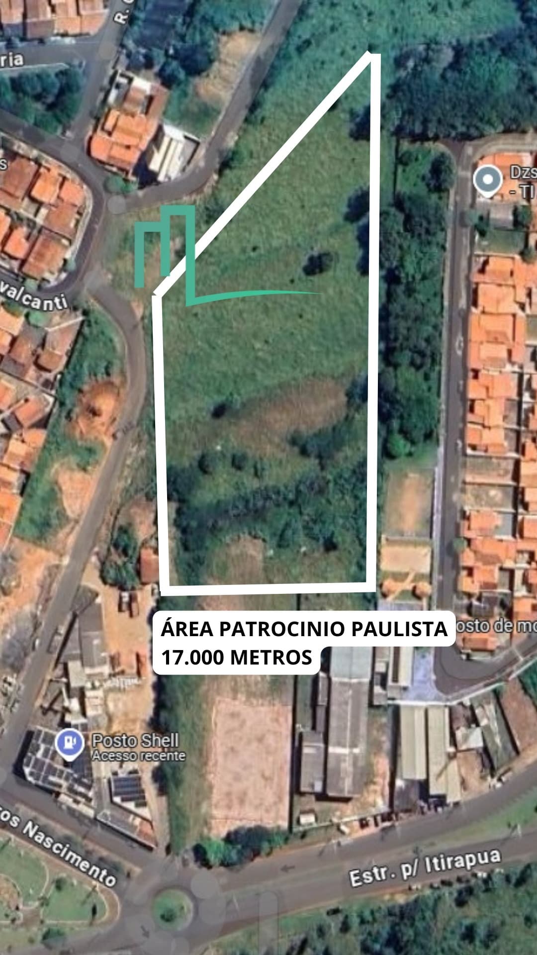 Terreno - Jardim Sapucai - PATROCNIO PAULISTA AR00046